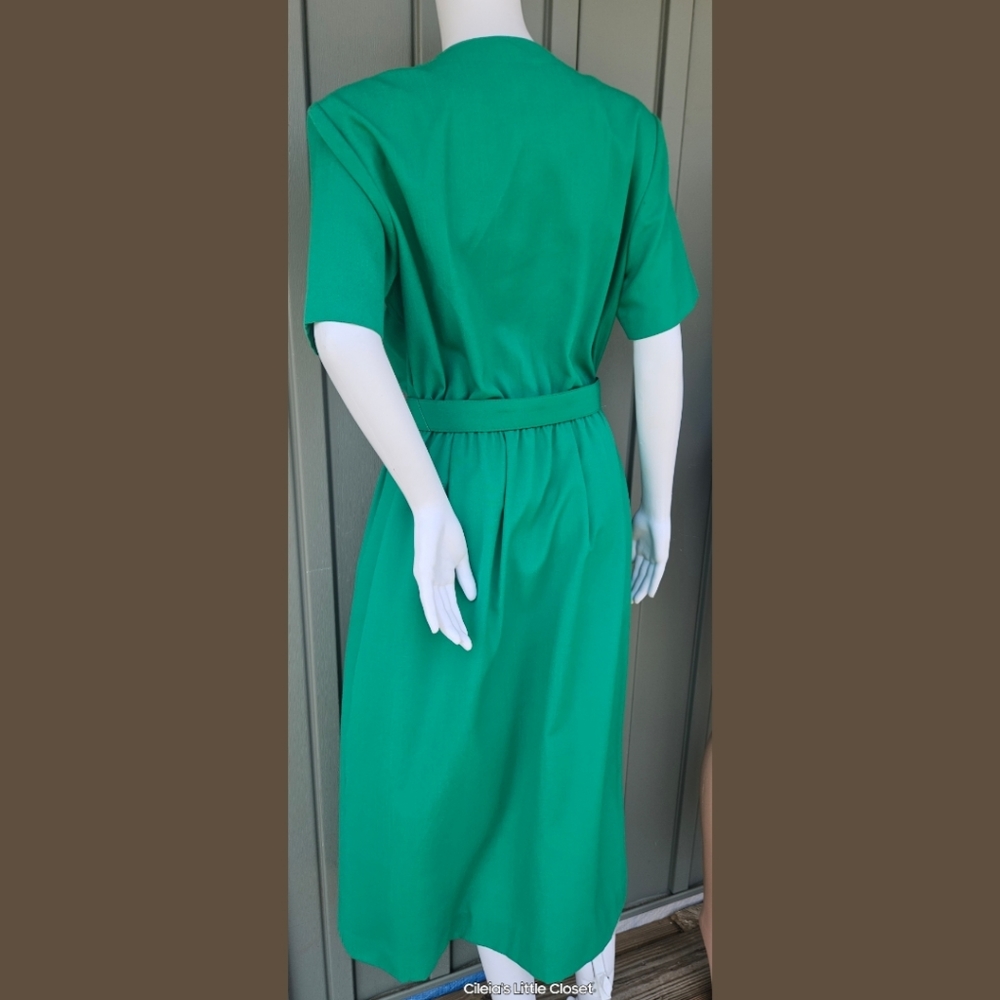 Petrina Dress, Vintage, Green, Secretary, 10 GUC ✔️ - Picture 6 of 10